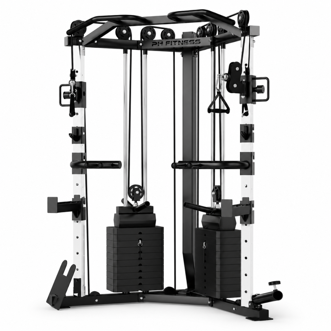 V-Frame Cable Crossover - Pila di Pesi da 160KG