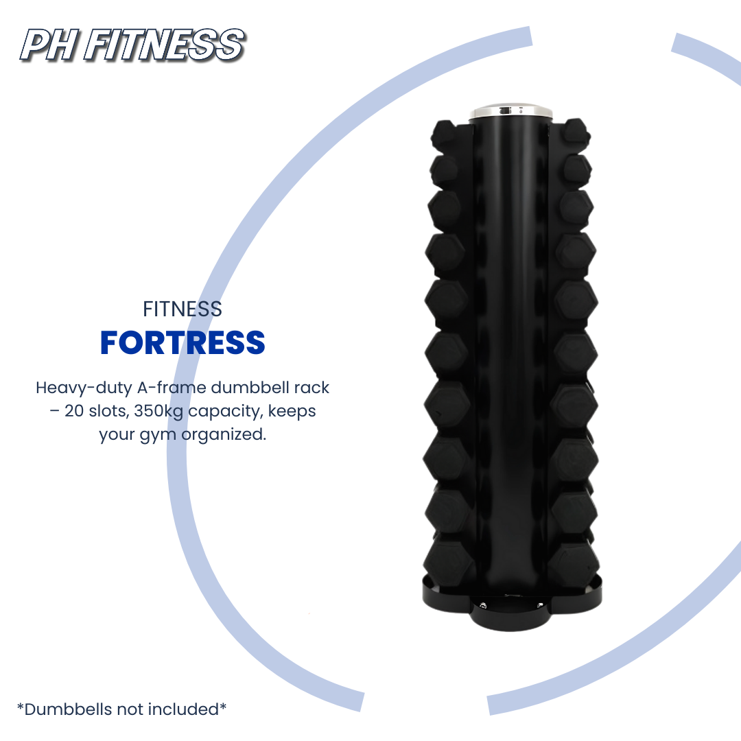 PH Fitness Hex Hantelset 1 – 10 KG | Einzelset · Mit Turmständer · Mit Luxus-Designständer