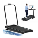 PH Fitness Laufband klappbar – 10-12 km/h, 12% Steigung, Bluetooth, bis 130 kg