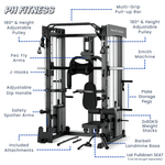All-in-One Home Gym Power Rack - 160KG Weight Stack - Physical Sports Group B.V.