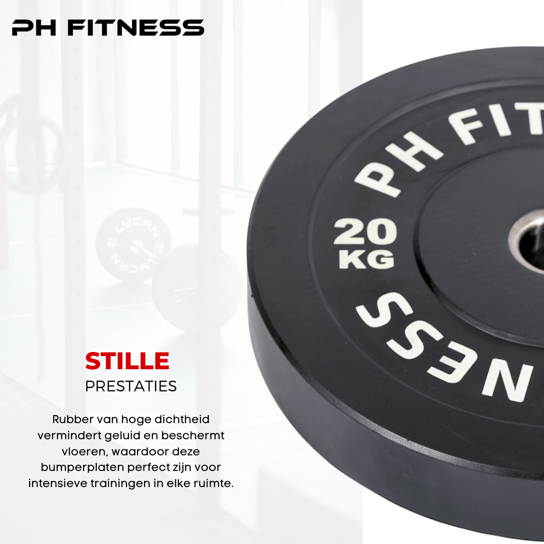 Bumper Plates PH Fitness Voordeelset - PH Fitness