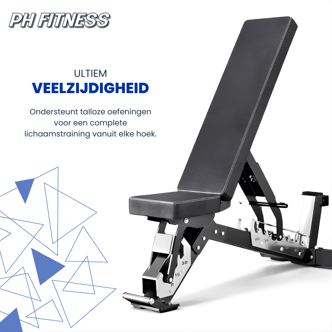 EXPERT046 Heavy Duty Adjustable Bench - Physical Sports Group B.V.