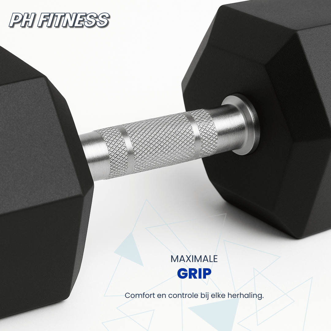 Hexa Dumbbells Sets - 2KG stappen - Physical Sports Group B.V.
