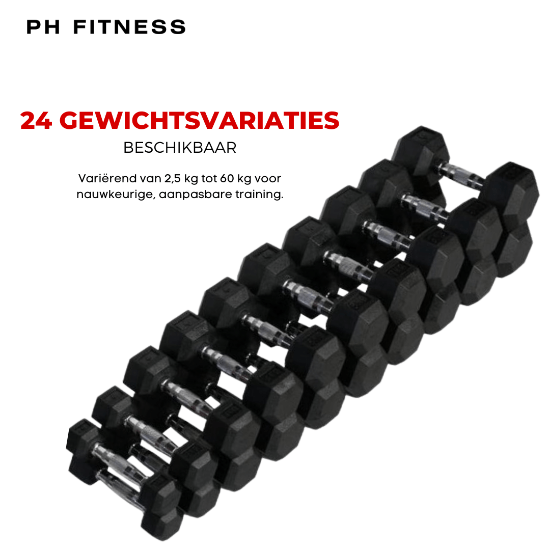 Hexagon Dumbbells - PH Fitness