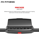 LB - 600 Opvouwbare Loopband – 1.5PK, 10km/u, Bluetooth App, 130kg Draagvermogen, Veiligheidssleutel - PH Fitness
