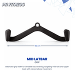 Multi Grip Kabelgreep Set 7 - Delig – Lat Pulldown & Row Attachments – Professionele Kabelmachine Handgrepen voor Rugtraining & Fitness - PH Fitness