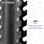 PH Fitness Hex Dumbbell Set 1 – 10 KG | Losse Set · Met Torenrek · Met Luxe Designrek - PH Fitness