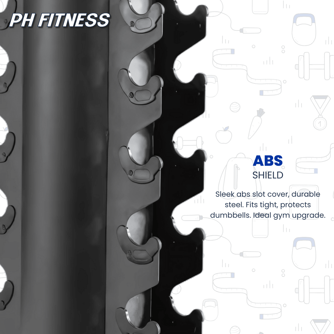 PH Fitness Hex Dumbbell Set 1 – 10 KG | Losse Set · Met Torenrek · Met Luxe Designrek - PH Fitness