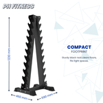 PH Fitness Hex Dumbbell Set 1 – 10 KG | Losse Set · Met Torenrek · Met Luxe Designrek - PH Fitness