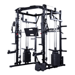 Premium Power Rack met Smith Machine, Leg Press en 160KG Gewichtsstapel - PH Fitness