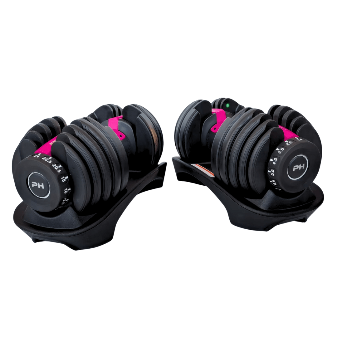 Smart Series Verstelbare Dumbbells - Set van 2 (2 x 24KG) - Physical Sports Group B.V.